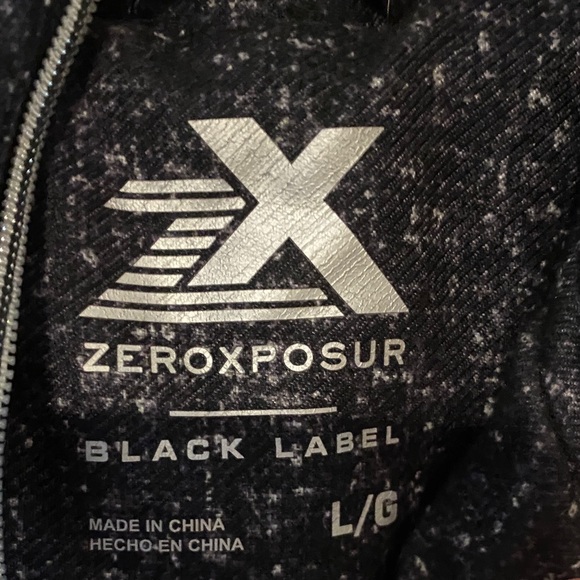 ZeroXposur Women's Quilted Hooded Puffer Jacket in Black and Charcoal - Picture 2 of 4